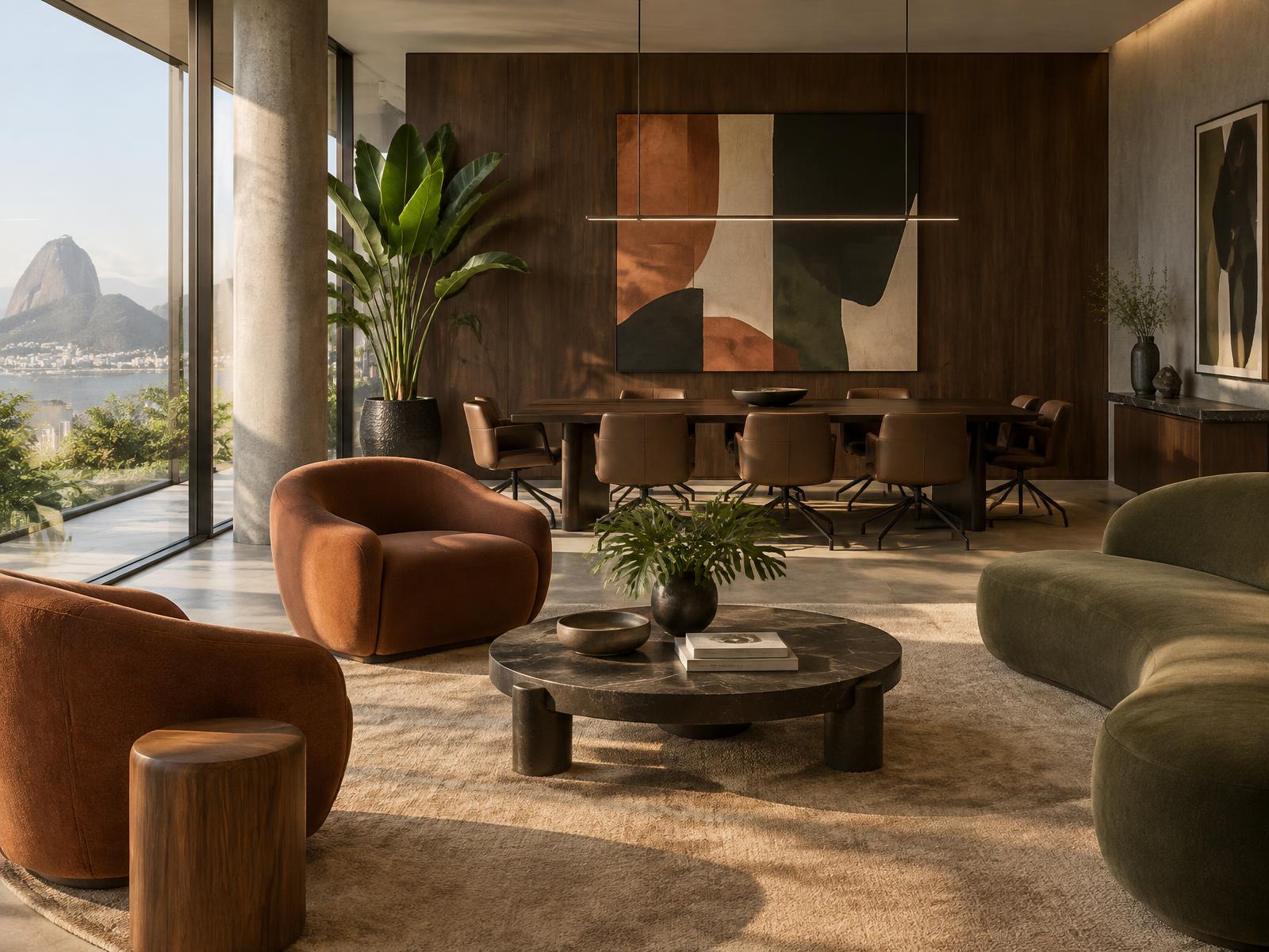 Ambiente corporativo contemporâneo